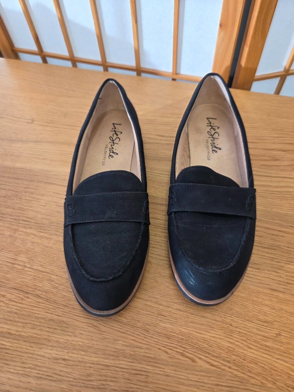 Black Suede Loafers